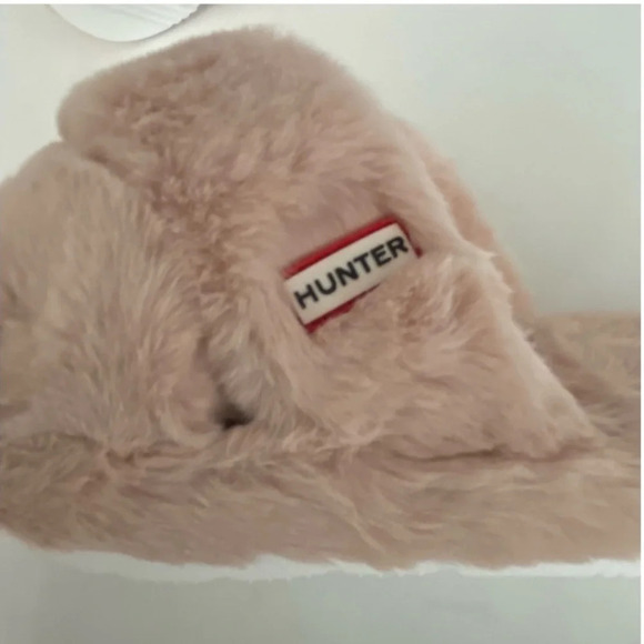 New Hunter Faux Fur Flatform Slide Crossover Straps Vegan
Sandals Pink Size 6 - Picture 16 of 16